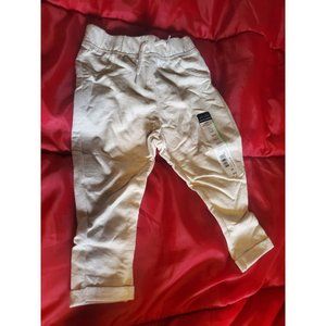 Okie dokie baby jogger pants size 18m oatmeal nwot new boys girls
